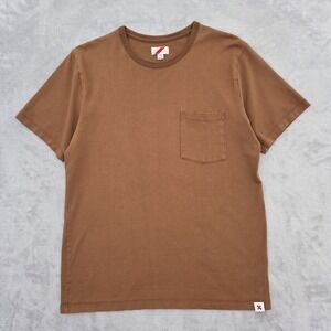Best Made Co Pocket T Shirt Mens M Brown Supima Cotton Short Sleeve Made In USA